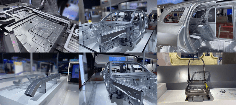 Aplicación de la industria automotriz de bobina de aluminio