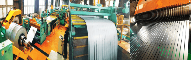 Corte de productos de bobinas de aluminio