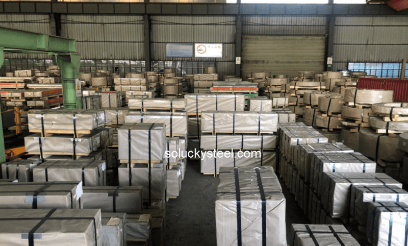 Tinned steel sheet